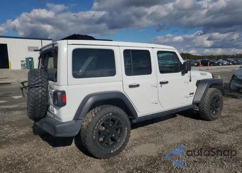 2021 Jeep Wrangler Unlimited Sport z USA, uszkodzony, nr VIN 1C4HJXDN2MW589487